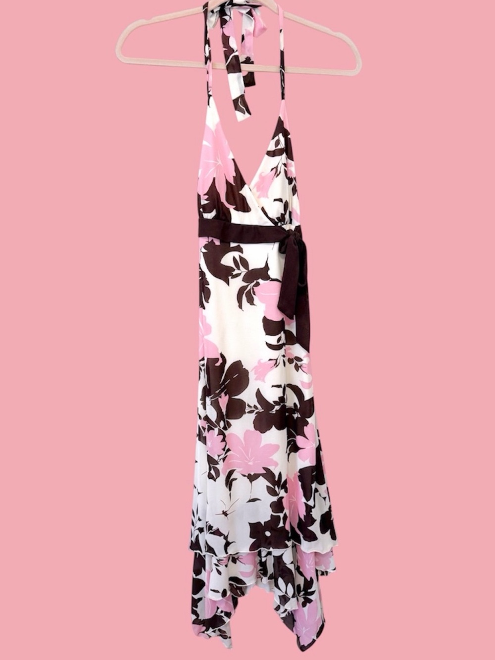 Trixxi Y2K floral hankie dress